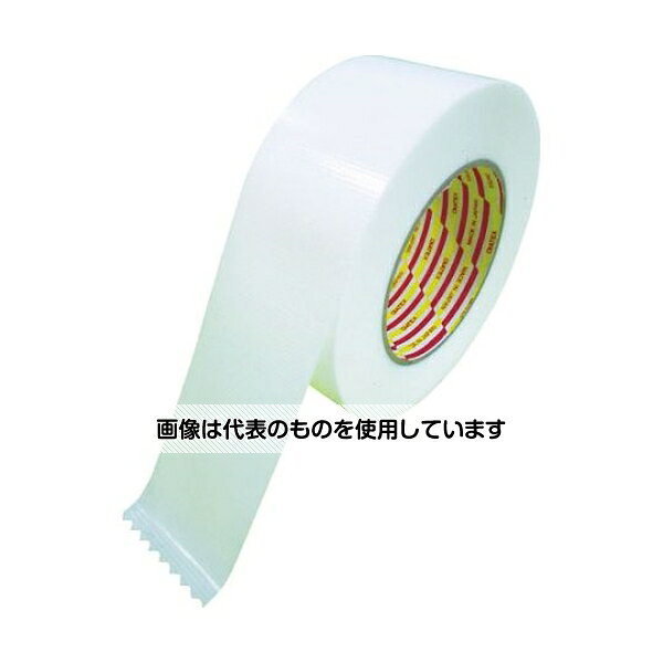 ダイヤテックス ラインテープ 100mm×50m 白 L-10-WH-100MM 入数：1巻