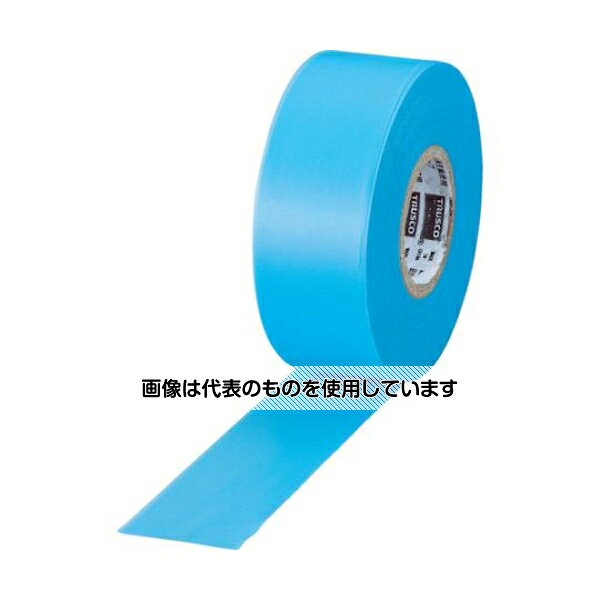 包装带 - トラスコ中山 目印テープ 30mmX50m ブルー TMT-30B 入数：1巻