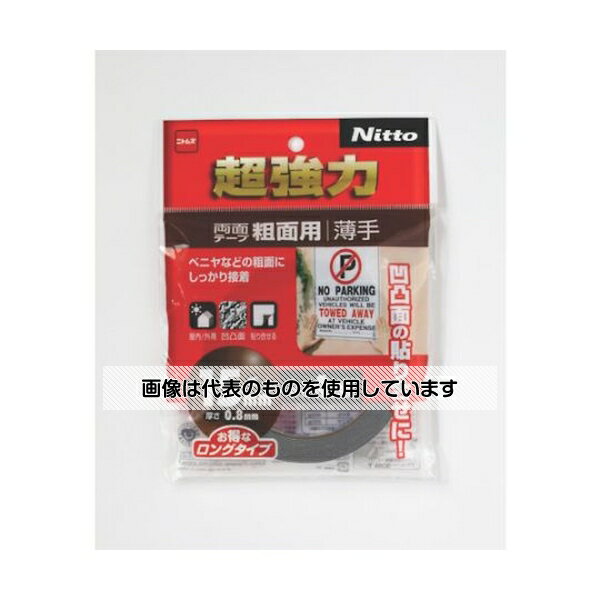 ニトムズ 超強力両面テープ粗面用薄手15×4 T4602 入数：1巻