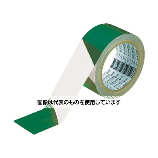 【アズワン AS ONE】汎用器具・消耗品 テープ・ラベル・紙製 テープ、紙製品関連品 ●面にもよくなじむ特殊な粘着剤を使用しています。 ●接着力が強力で、汚れにくく、耐摩耗性・耐久性に優れたタイプです。 ●屋内用。 ●工場、駐車場、病院などの構内区画ライン標示。 商品の仕様 ●色：グリーン/ホワイト ●幅(mm)：50 ●長さ(m)：25 ●厚さ(mm)：0.12 ●粘着力：9.5N/10mm ●引張強度：25N/10mm ●切断にはカッターが必要 ●色幅：100mm ●材質／仕上：基材／ポリオレフィン、粘着剤／ゴム系 ●原産国：日本 ●コード番号：767-2691 ●JANコード：4989999378207 【※ご注意ください】商品は代表の画像を使用しています。