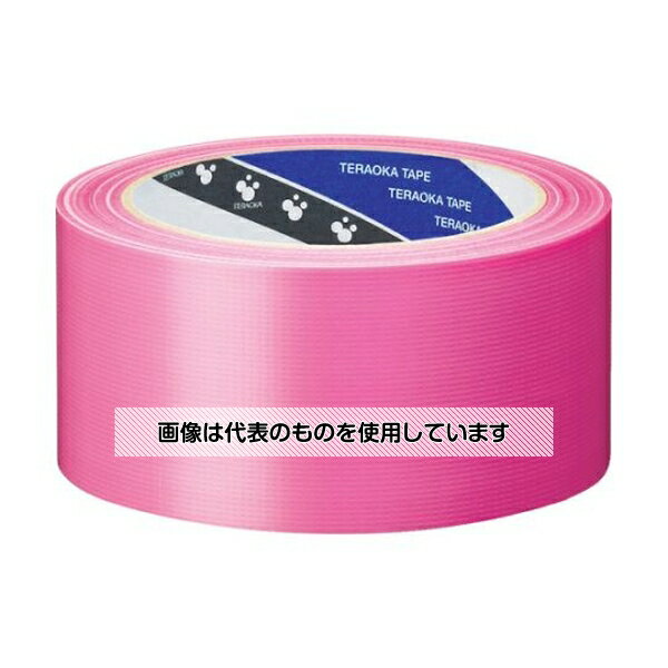 寺岡製作所 P-カットテープ NO.4140 50mm×25M ピンク 4140 P-50X25 入数：1巻