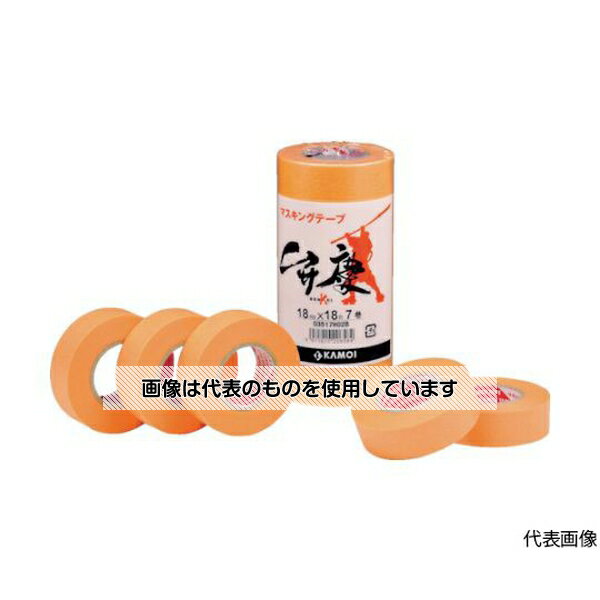 カモ井加工紙 マスキングテープ(6巻入) BENKEI-20 入数：1パック(6巻入)