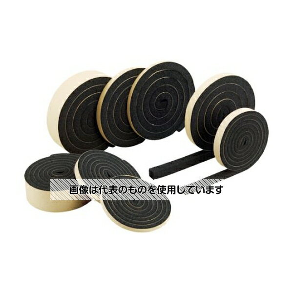 トラスコ中山 気密防水パッキンテープ 15mm×10mm×2m TWST-1510 入数:1巻