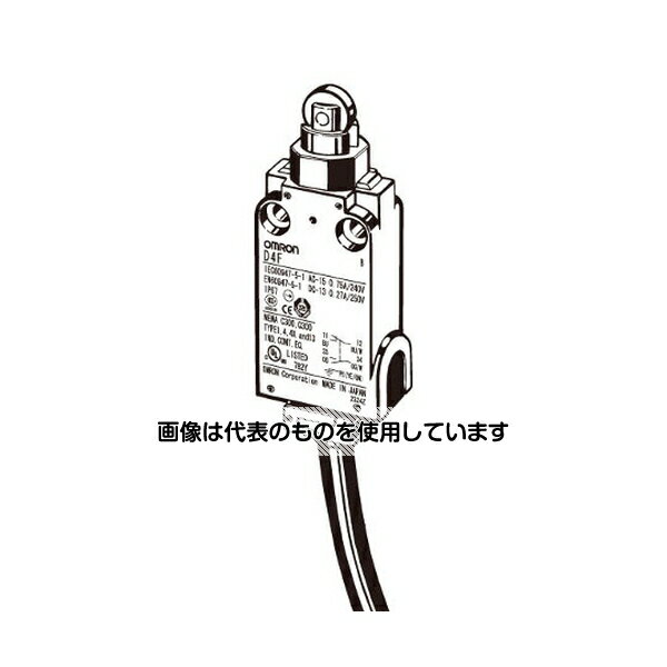 アズワン(AS ONE) 小形セーフティリミットスイッチ D4F D4F-302-5D 入数：1個