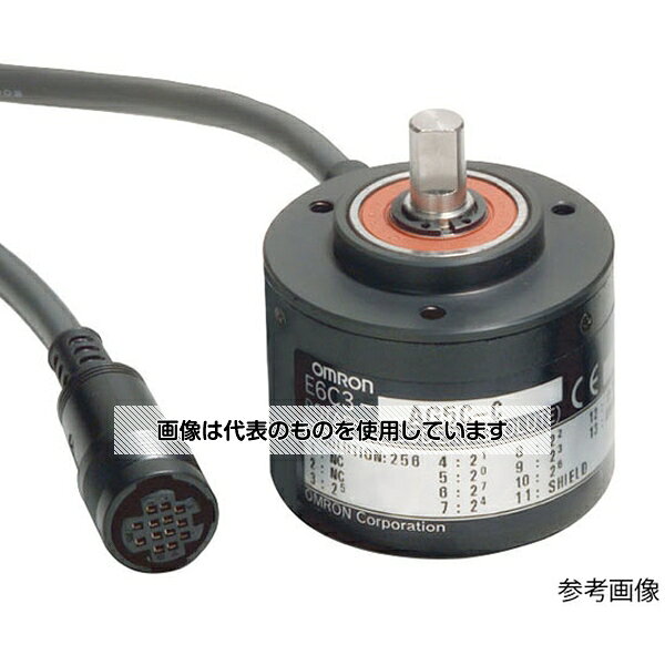 【アズワン AS ONE】汎用器具・消耗品 金属・樹脂実験必需1 実験室必需機器その他 ●堅牢タイプ ●アブソリュート形 ●外径：φ50 ●分解能(最大)：1,024(10ビット) ●IP65(シールベアリング採用で防油性向上) ●PLC、カムポジショナと組み合わせて、最適な角度制御が可能 商品の仕様 ●DC12-24V ●NPN出力 ●グレイ2進出力 ●コネクタタイプ ●分解能(分割)：360 ●オムロン形式：E6C3-AG5C-C 256P/R 2M 【※ご注意ください】商品は代表の画像を使用しています。