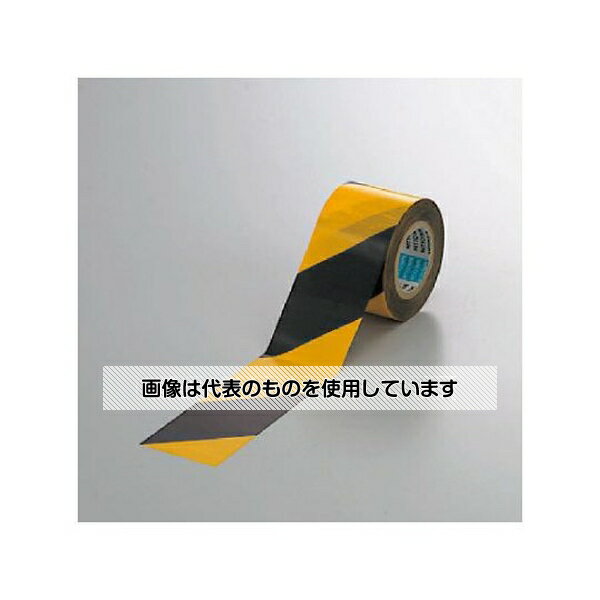 包装资材 - ユニット 手でカットできるトラテープ 黄/黒 864-66 入数：1巻