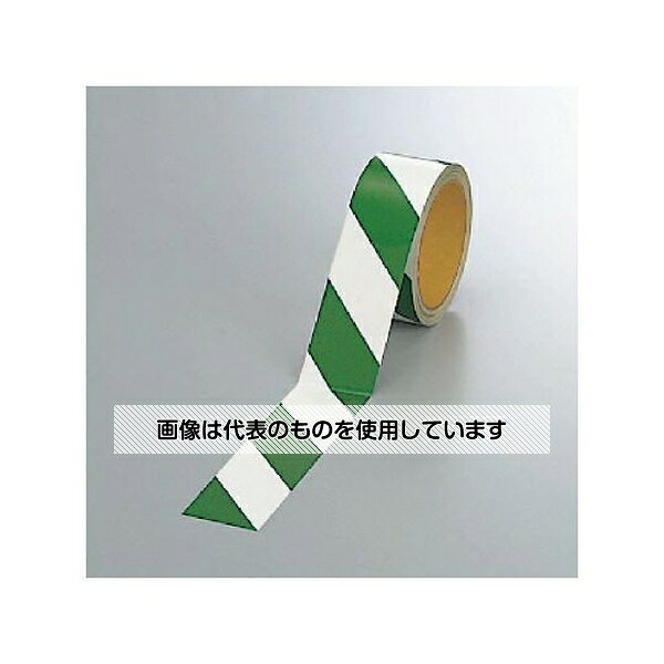 ユニット 反射トラテープ 緑/白 45mm幅×10m 374-14 入数：1巻