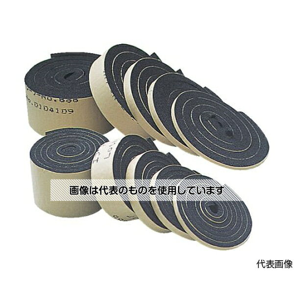 【アズワン AS ONE】汎用器具・消耗品 テープ・ラベル・紙製 テープ、紙製品関連品 ●汎用ゴムの中でも耐久性・耐候性に優れたEPDM発泡体に粘着シートをつけた高機能シール材なので、長期にわたって安定した効果を発揮します。 ●エアコン・空気清浄機の防水・気密・防音・断熱に。 商品の仕様 ●色：ブラック ●幅(mm)：15 ●長さ(m)：2 ●厚さ(mm)：5 ●タイプ：片面 ●粘着力：4.1N/10mm ●片面タイプ ●材質／仕上：基材／特殊発泡ゴム(EPDM)、粘着剤／アクリル系 ●原産国：日本 ●コード番号：836-5331 ●JANコード：4953871169061 【※ご注意ください】商品は代表の画像を使用しています。