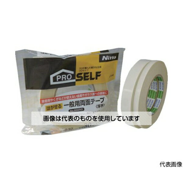 ニトムズ はがせる一般両面テープ厚手10mm NO.5000ND J1420 入数：1巻
