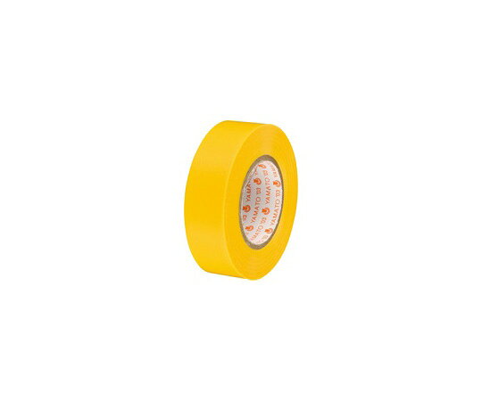 ヤマト（文具） ビニールテープ 19mm×10m 黄 10巻 NO200-19-1-10P 入数：1パック(1...