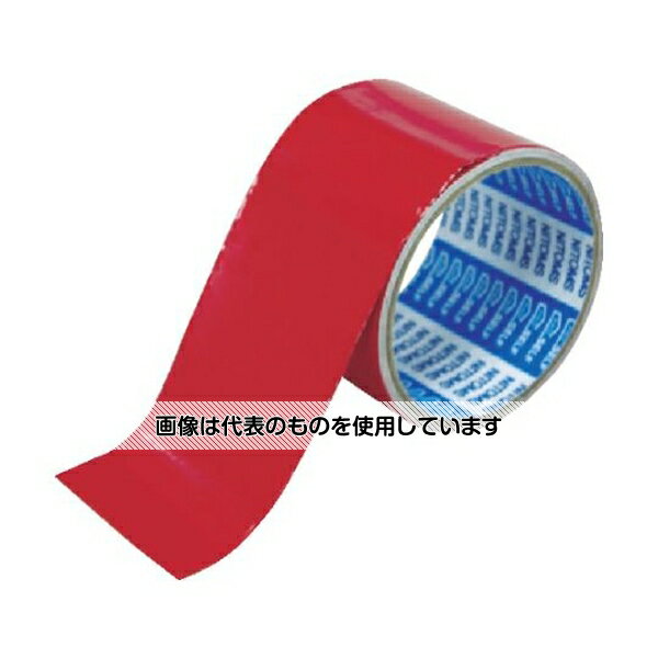 Packing Tapes - ニトムズ 識別用カラーアルミテープ 50mmx2m 赤 J3774 入数：1巻