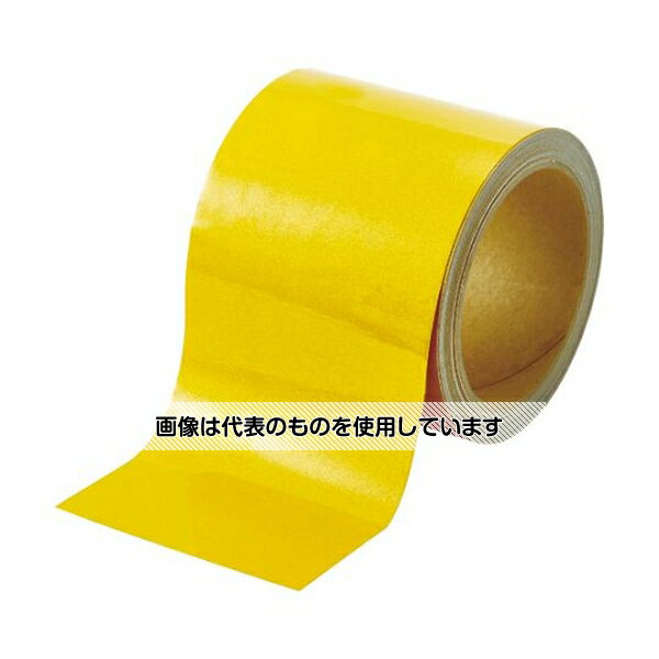 トラスコ中山 再帰反射テープ 90MMX10M 黄 TRFT90-Y 入数：1巻
