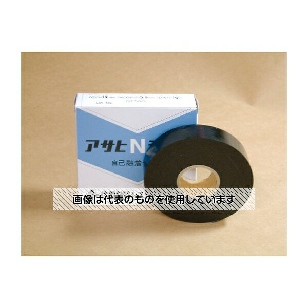 住電機器システム アサヒ Nテープ 自己融着性絶縁テープ 1巻(10m入) N 19MM X 10M 入数：1巻(10m入)