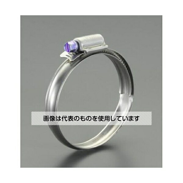 エスコ 36- 40mm スーパーシール ホースクランプ EA463CR-42 入数：1個