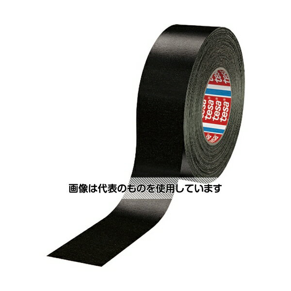 テサテープ 補修用布テープ 黒 50mmx25m 4651-50-25-B 入数:1巻
