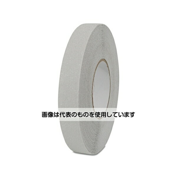 セーフラン安全用品 透明滑り止めテープ 透明 25mm×18m 14447 1巻