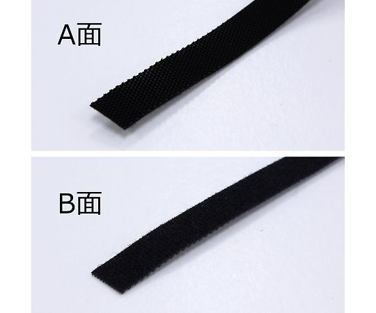 和気産業 強力面ファスナー バリバリバンド 10mm×1m 黒 BR047 入数：1本