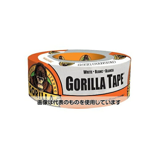 呉工業(KURE) ゴリラテープ ホワイト 強力補修テープ 48mm×0.43mm×9.1m NO.1777 入数:1巻 呉工業(KURE) ゴリラテープ ホワイト 強力補修テープ 48mm×0.43mm×9.1m NO.1777 入数:1巻