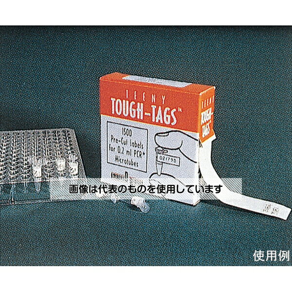 Diversified　Biotech 0.2mLPCRチューブ用 タフタッグ ロールタイプ ホワイト 1箱(1500ラベル入) TT-TNY 入数：1箱(1500ラベル入)