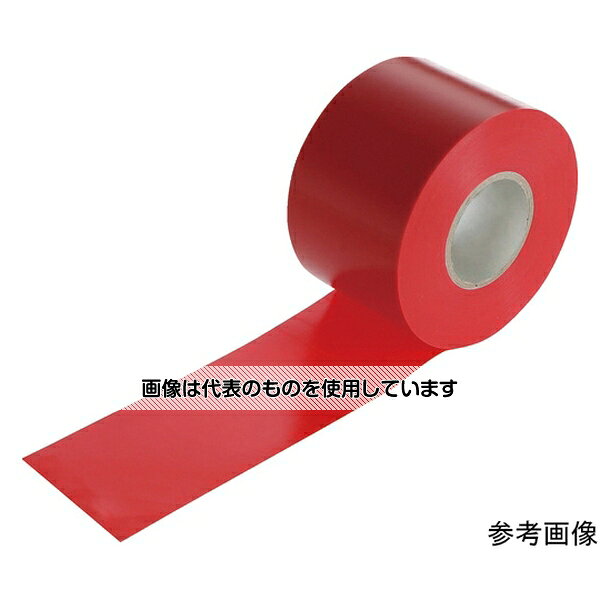 トラスコ中山 脱鉛タイプビニールテープ 50mmX20m 4巻入り 赤 GJ215020-R 入数：1...