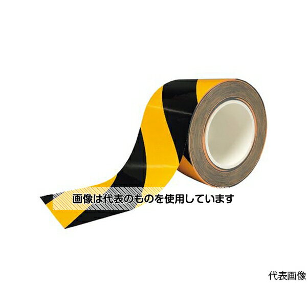 ニトムズ 耐久ラインテープDLT-NEO150x50黒/黄 Y6089 入数：1巻