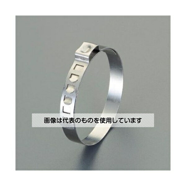 アズワン(AS ONE) 22-30mm ホースクランプ(イヤー型/10個) EA463AW-130 入数：1袋(10個入)