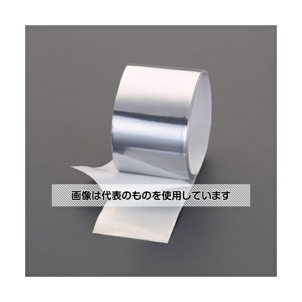 アズワン(AS ONE) 40mmx2.5m 軟質アルミ粘着テープ EA944SE-61 入数:1巻