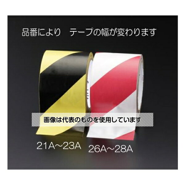 アズワン(AS ONE) 100mmx16.2m 危険警告テープ(赤/白) EA983G-28A 入数：1巻