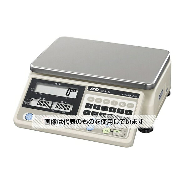 【アズワン AS ONE】物理・物性測定器 物性・物理量測定機器 天秤 ●【用途】 ●▼電子部品、機械部品、成型品、紙、その他の同じ重さの物品を多重に、正確かつ短時間で数えるのに大変便利な個数計 ●【特徴】 ●▼同じ重さのものが大量にあって、精度高く簡単に数えたい場合に最も力を発揮 ●▼ACAI自動精度向上機能付です ●▼単重登録ナビゲータ付なので、ライトにしたがってどなたでも簡単に設定できます ●▼計量部と表示部の分離が可能です。(ケーブル長さ約70cm) ●▼99品目の単重・風袋・上下限値をメモリーします ●▼計数目標値に近付くと、ブザーでお知らせします 商品の仕様 ●ひょう量：15kg ●最小表示：2g ●計数可能最小単重：0.4g ●最大計数表示：750000 ●サンプル数：10個(5,25,50,100個、または任意設定) ●メモリー数：99品目 ●計量皿寸法：300(W)×210(D)mm ●電源：ACアダプター(付属)、または内蔵型小型鉛バッテリー(ユアサコーポレーション社のNP4-6をお使いいただけます) ●付属品：取扱説明書、ACアダプター ●JANコード：4981046601832 【※ご注意ください】商品は代表の画像を使用しています。