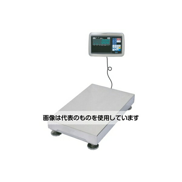 大和製衡 デジタル台秤　検定品　500×750mm　600kg（目量100g） DP-5601-600チュウガタ 1個