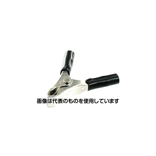 テイシン電機 ヒッポークリップ 黒 鉄 定格10A はんだ付け C-661-B 入数:1個 テイシン電機 ヒッポークリップ 黒 鉄 定格10A はんだ付け C-661-B 入数:1個