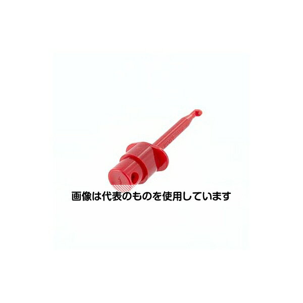 【アズワン AS ONE】物理・物性測定器 タイマー・電気器具 電気器具関連商品 ●最大定格値：1A.125V.ACICの足に引っ掛けて使うテストクリップです。ICの信号をチェックするのにお使い頂けます。ボタン部分が外れますので外してからはんだづけしてお使いください。 商品の仕様 ●サイズ：中 ●内容：ICテストクリップ ●備考：赤 【※ご注意ください】商品は代表の画像を使用しています。