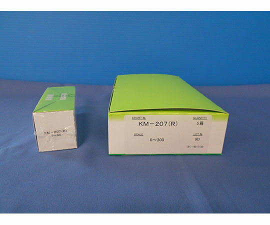 アズワン(AS ONE) 記録紙 15冊入 10.2m KM-207(EM-207) 入数：1箱(3冊×5箱入)