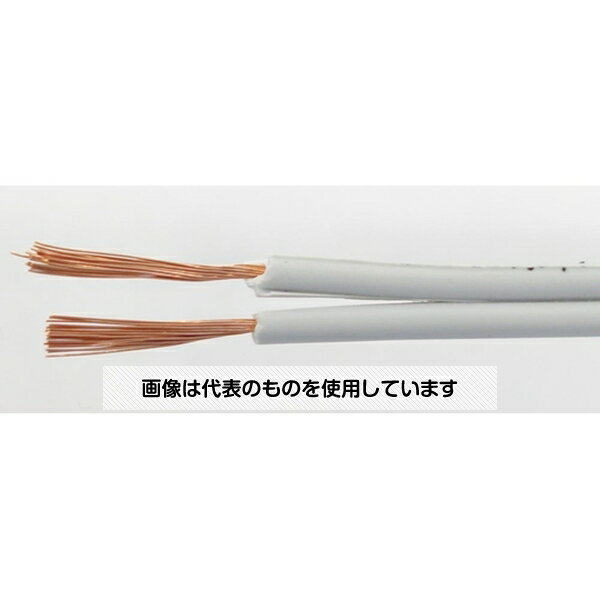 アズワン(AS ONE) ビニル平行コード 灰 0.5sq VFF 0.5SQR 入数：1m