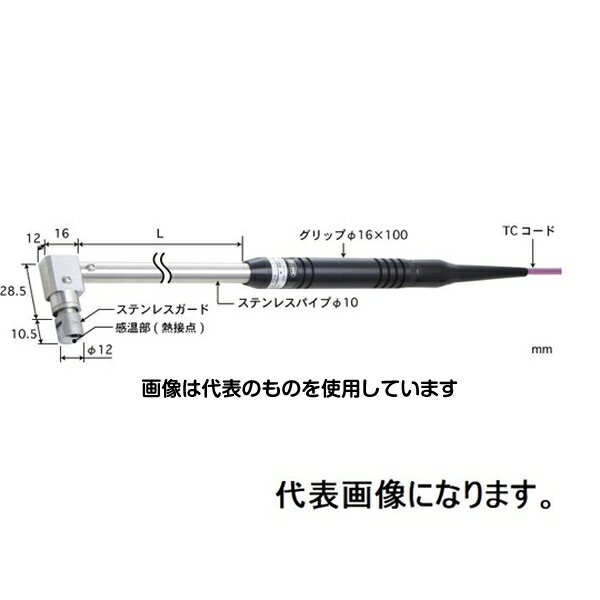 Rakuten - 安立計器 静止表面用温度センサ接触サポートタイプφ1222ステンレスガード タイプKパイプL：300標準プラグ AX-344K-03-1-TC1-ASP 入数：1本