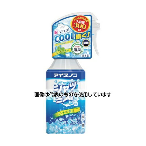 白元アース 冷感スプレー 白元アース シャツミストミントの香り大容量 02434-0 入数：1本