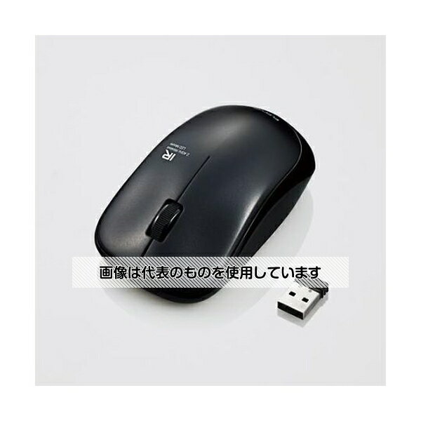 エレコム [単3x1本]マウス(無線/IRLED/ブラック) EA764AA-53B 入数：1個