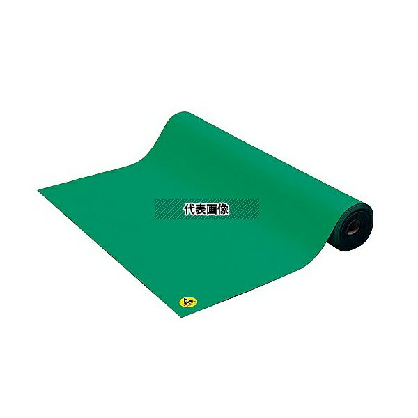 アズワン(AS ONE) アズピュア高性能ESDシート(導電マット) 1000mm×10m(静電気対策用品) 1210GRH 入数：..