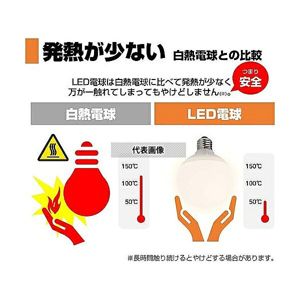 ELPA AC100V/ 13W/E26 LED電球(電球色) EA758XA-96 入数：1個