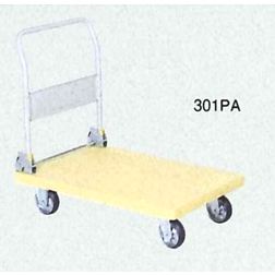 ヨドノ 301PB フレッシュカー(樹脂製黄色)ハンドル固定式 [法人限定][送料別途お見積り]