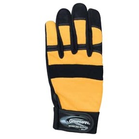 アックスブレーン AGM-Y(LL) マルチグローブ人工皮革手袋(イエロー) 販売入数：12双
