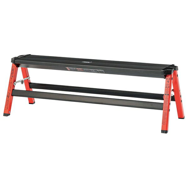 東谷 脚立 アルミ おしゃれ 踏み台 2段 ステップ 折りたたみ式 アウトドア 掃除 アメリカン スツール ベンチ PC-704RD