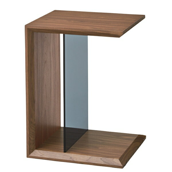 東谷 マルチサイドテーブル リビング 一人暮らし おしゃれ シンプル 木製 棚付き ブラウン SO-226WAL