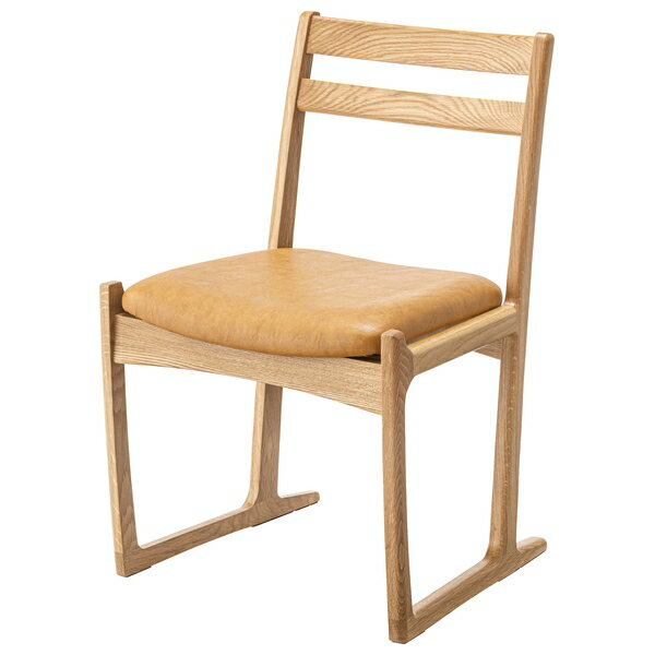 東谷 ダイニングチェア 椅子 アームレスチェア ソリ脚 天然木 木製 ナチュラル シンプル おしゃれ JPC-..