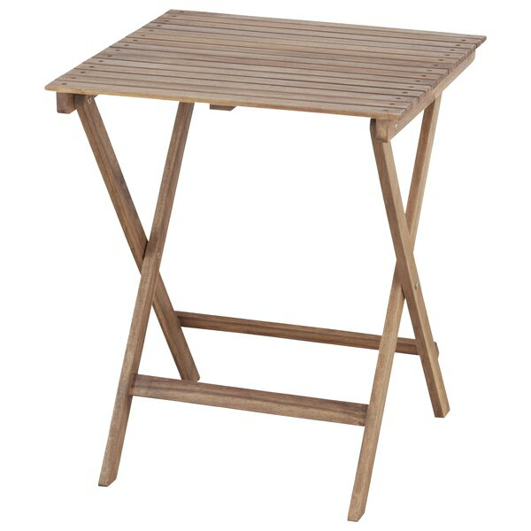 東谷 アウトドアテーブル 折りたたみ 木製 幅60 おしゃれ ガーデン キャンプ ウッド パラソル穴付き 安..