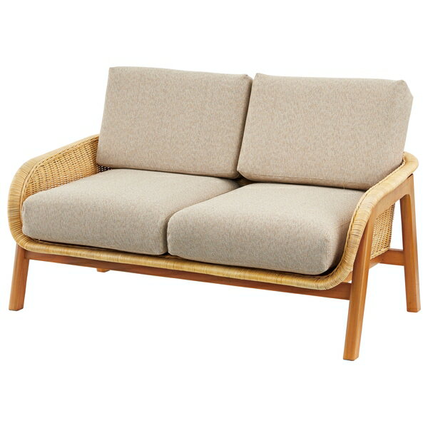 東谷 ソファー 2人掛 椅子 イス 肘付き 木製 おしゃれ ナチュラル NRS-503