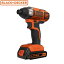 ֥åɥǥå(BLACK&DECKER) BPCI18K1-JP 18V ɥ쥹ѥȥɥ饤С(Хåƥ꡼1)