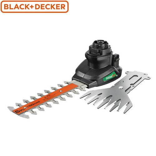 ブラックアンドデッカー(BLACK&DECKER) GEH183N-JP Newロゴ ガーデンエボ/マルチエボ専用 2in1ガーデンヘッド (本体別売・ヘッド単体)