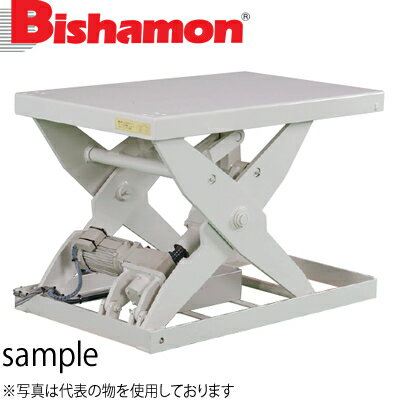 ビシャモン(スギヤス) 電動ネジ駆動式リフト XS060812-B　最大積載能力：600kg　[法人限定][送料別途お見積り]
