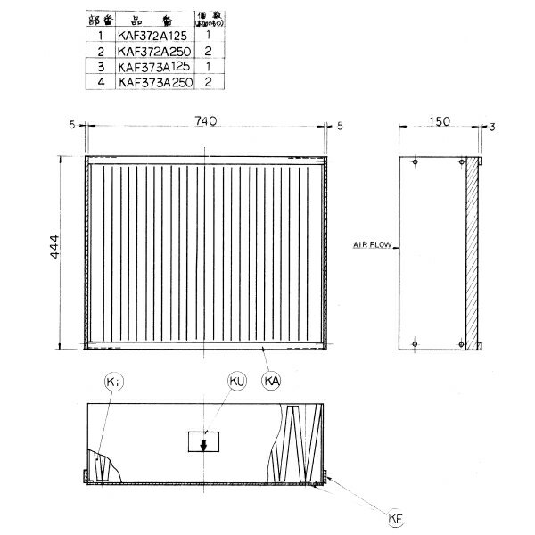 DAIKIN(_CL) ʔi \tB^ KAF373A250 I[P[